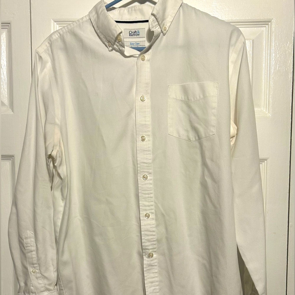 White Oxford Dress Shirt